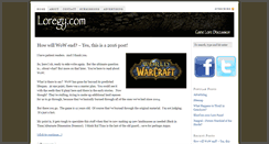 Desktop Screenshot of loregy.com